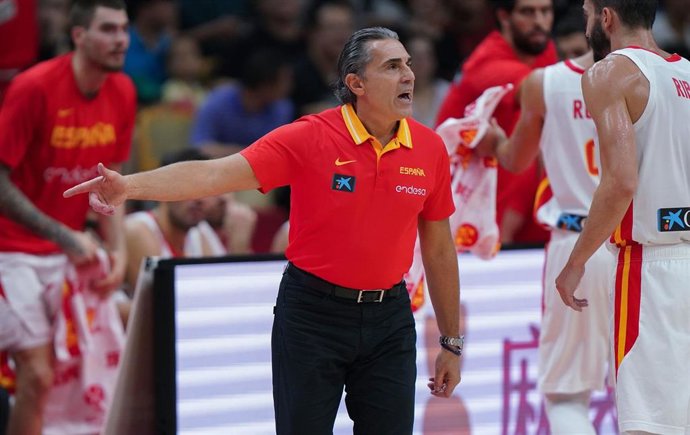 El seleccionador español de baloncesto, Sergio Scariolo