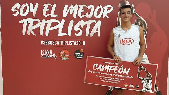 KIA lleva a Marc Cruz al Concurso de Triples El Corte Inglés de la Supercopa Endesa