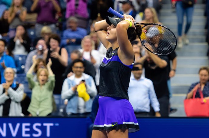 AV.- Tenis/US Open.- Andreescu gana el US Open y Serena Williams continúa sin ré
