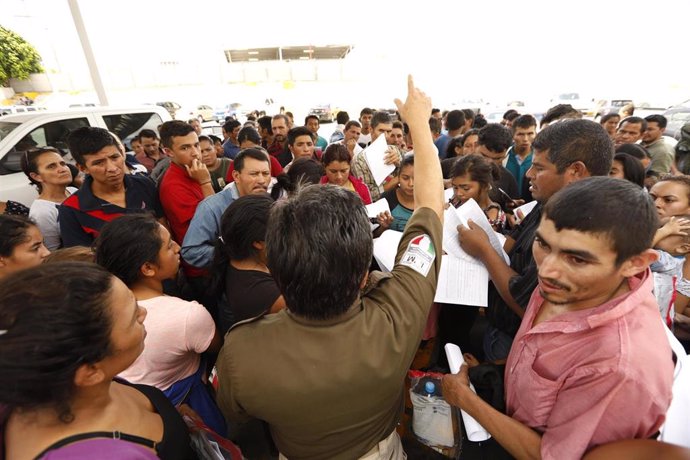 Solicitantes de asilo en en Tamaulipas