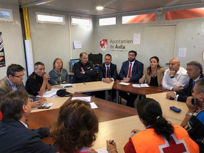 Reunión de coordinación sobre las XXIII Jornadas Medievales de Ávila.