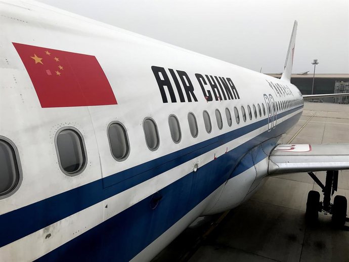 Avión de Air China 