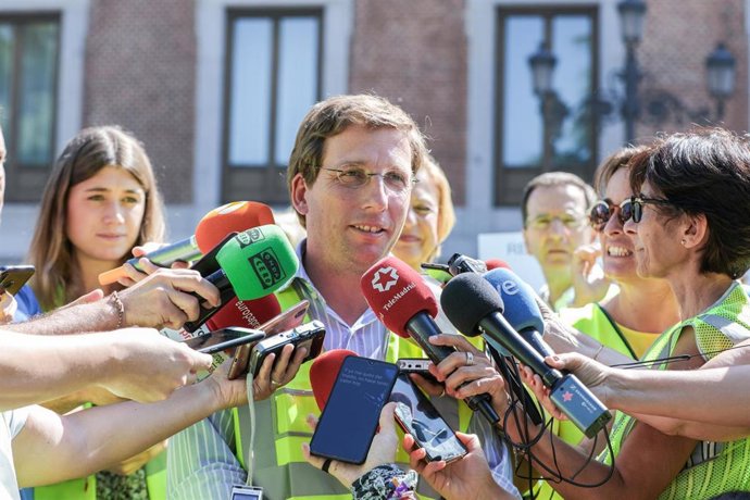 Recursos del alcalde de Madrid José Luis Martínez-Almeida