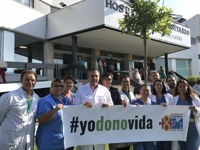 El Hospital Macarena realiza por primera vez una donación multiorgánica en asistolia con soporte extracorpóreo