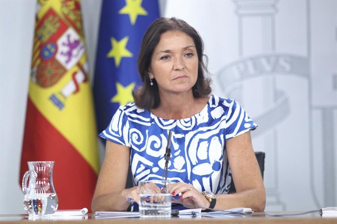 La ministra de Industria, Comercio y Turismo en funciones, Reyes Maroto  