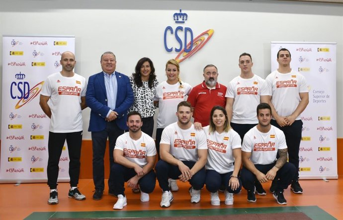 Rienda despide al equipo español de halterofilia antes del Mundial