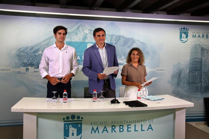 Rueda de prensa en Marbella