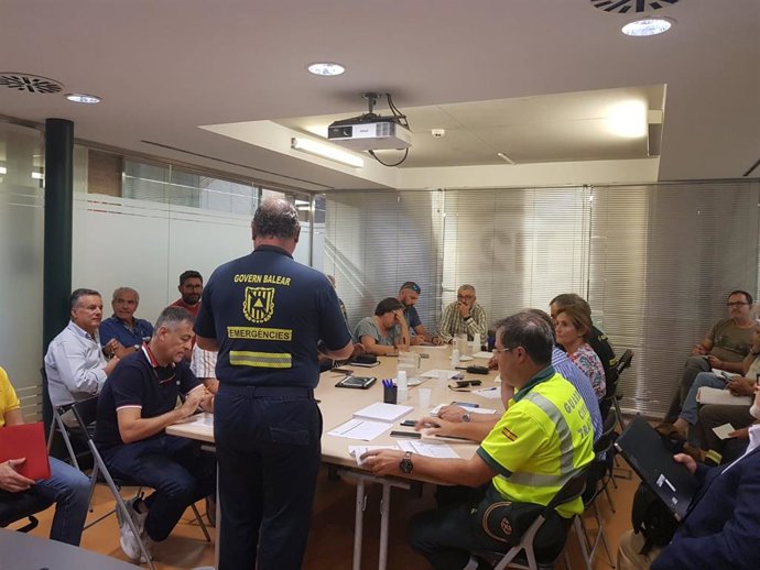 Reunión del Grupo de Apoyo Técnico del Plan Especial para el riesgo de fenómenos meteorológicos adversos.