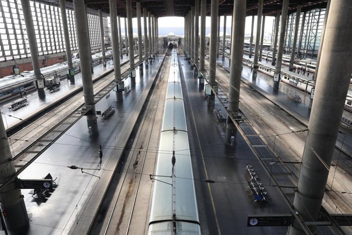 Imagen de archivo de la estación de trenes Puerta de Atocha. 