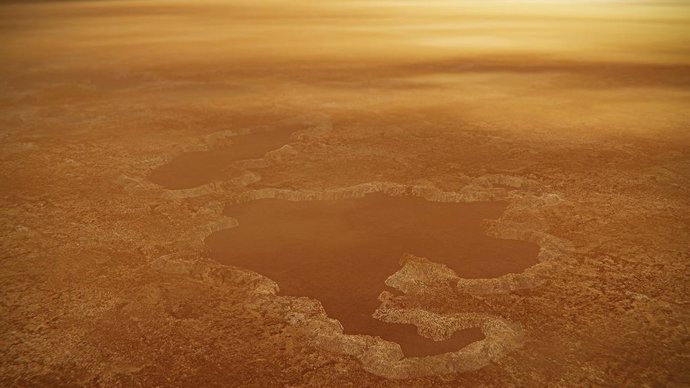 Los lagos de Titán se explican como cráteres de explosión