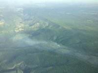 El fuego declarado este lunes en Monteagudo de las Salinas (Cuenca) ya ha afectado a cerca de 100 hectáreas