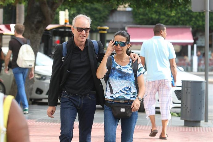 La madre de Gabriel Cruz llega a la Audiencia Provincial de Almería