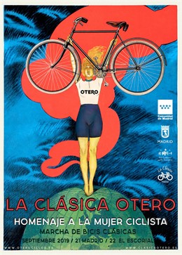 Cartel de La Clásica Otero de 2019 que homenajea a la Mujer