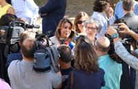Susana Díaz pide que los "egos" e "intereses partidistas" de Iglesias, Casado y Rivera no empujen a repetir elecciones