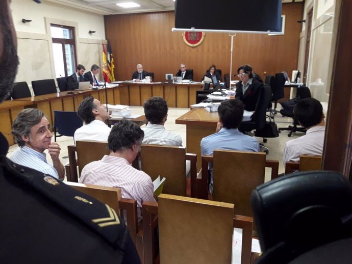 Segunda sesión del juicio a los hermanos Ruiz-Mateos en Palma.