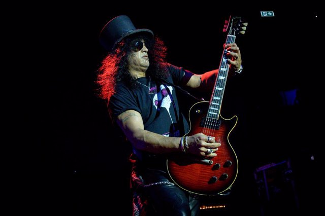 29 July 2019, Canada, Toronto: legendary guitarist Slash