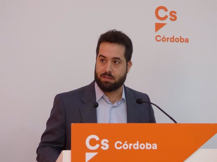 El parlamentario andaluz de Cs por Córdoba, Fran Carrillo