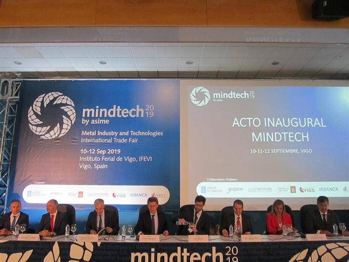 El acto inaugural de la feria Mindtech ha tenido lugar este martes en el Instituto Ferial de Vigo (Ifevi)