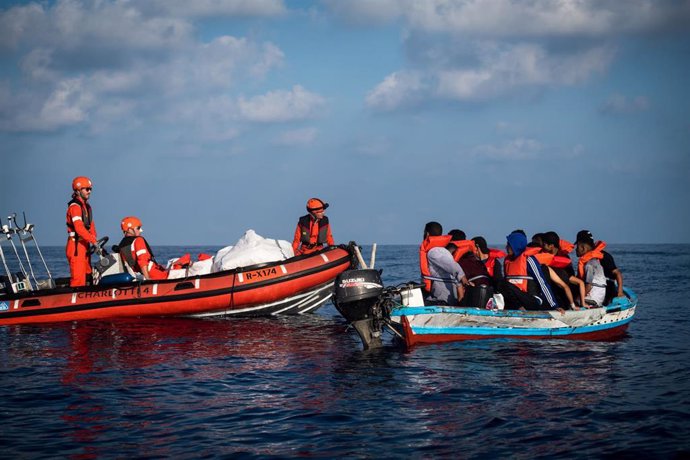 Rescate de migrantes por parte del 'Alan Kurdi'