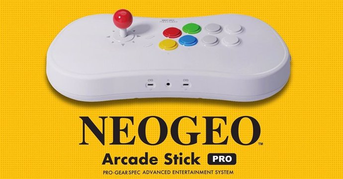 SNK presenta su NEOGEO Arcade Stick Pro, un mando y a la vez consola retro con 2