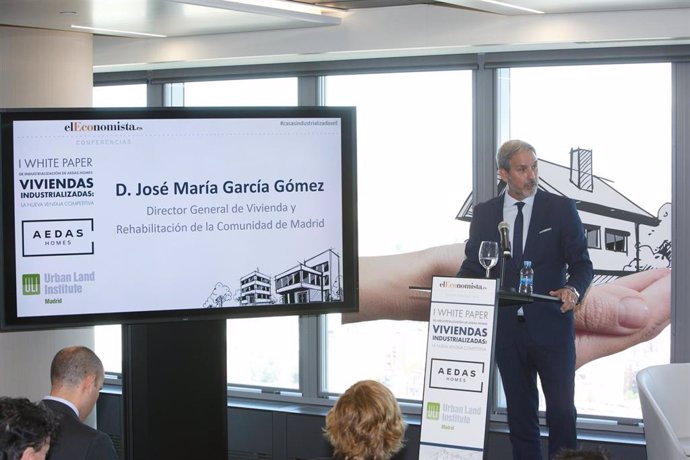 José María García, director general de Vivienda de la Comunidad de Madrid
