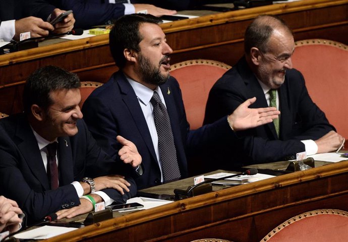 El llíder de la Liga italiana, Matteo Salvini