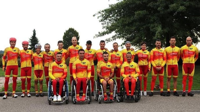 La selección española de ciclismo adaptado