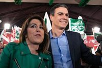 Sánchez da la enhorabuena a Susana Díaz por su nuevo embarazo: "El pequeño José disfrutará con una compañera de juegos"