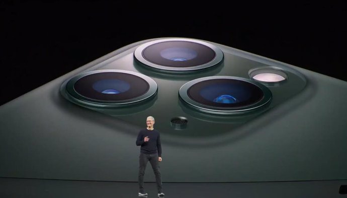 VÍDEO: Apple potencia la cámara de su iPhone 11 Pro con una tercera cámara gran 