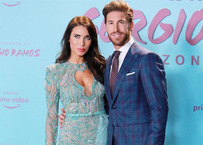 PILAR RUBIO Y SERGIO RAMOS EN LA PRESENTACIÓN DE SU DOCUMENTAL