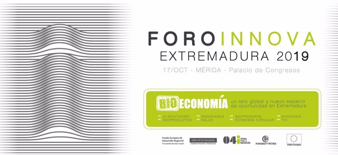 Cartel del Foro Innova Extremadura 2019