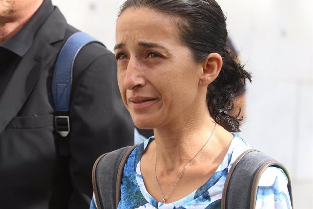 Patricia Ramírez, madre del niño Gabriel Cruz, llega a la Audiencia Provincial de Almería, en la segunda sesión del Juicio contra Ana Julia Quezada.