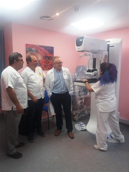 El SMS incorpora un nuevo mamógrafo de última generación al Hospital del Rosell
