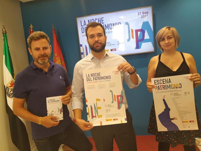 Presentación de La Noche del Patrimonio de Cáceres