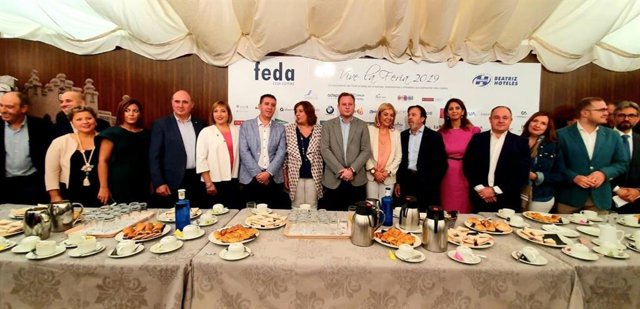 Desayuno ferial de la Asociación de Mujeres Empresarias de Albacete y Provincia (AMEPAP) en la Feria de Albacete.