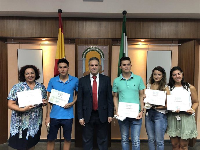 Entrega de los Premios Extraordinarios de Bachillerato del curso 2018-2019.