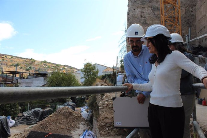 Trabajos arqueológicos en las murallas del Albaicín