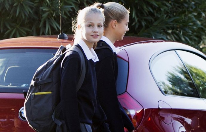 La Princesa Leonor y la Infanta Sofía