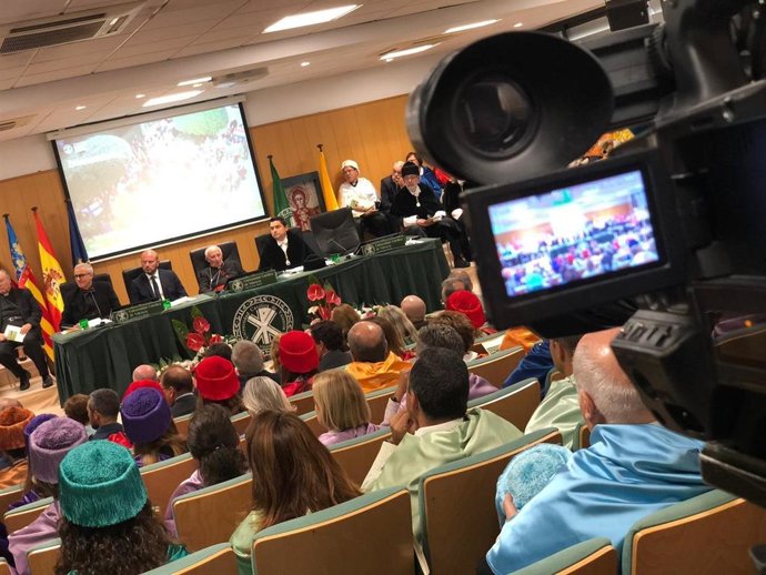 Acto de apertura del curso 2019-2020 de la Universidad Católica de Valencia (UCV) .