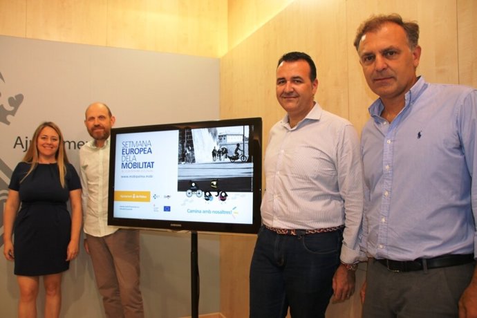 Presentación de la Semana Europea de la Movilidad Sostenible en Palma 2019.