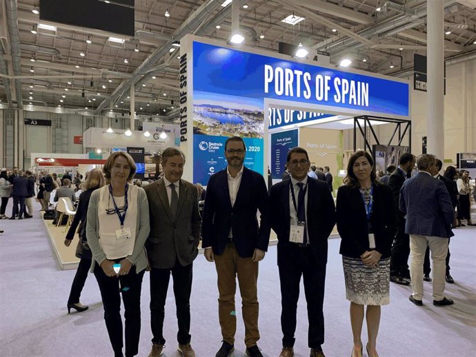 Una delegación de Baleares, encabezada por el conseller Negueruela, asiste a la Feria Seatrade Europe 2019, en Hamburgo.