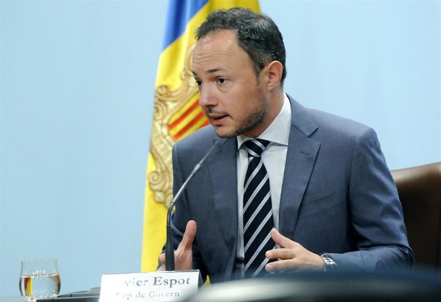 Xavier Espot, jefe de Gobierno de Andorra