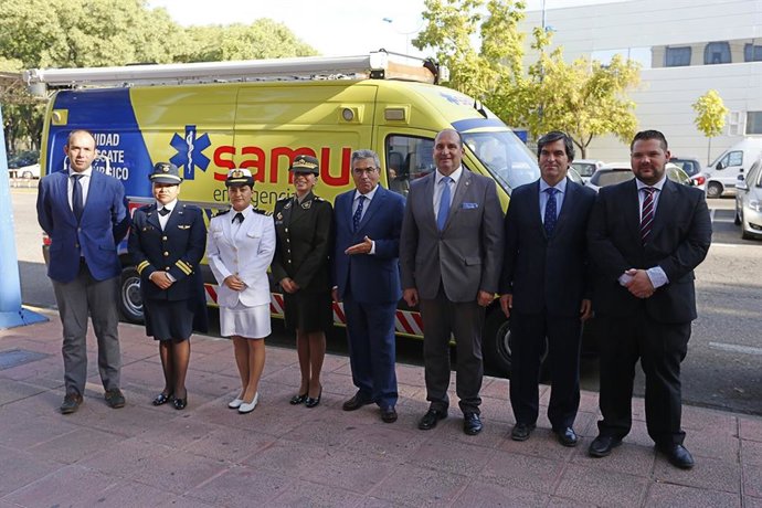 Militares peruanas se forman en la provincia de Sevilla en materia de emergencias sanitarias