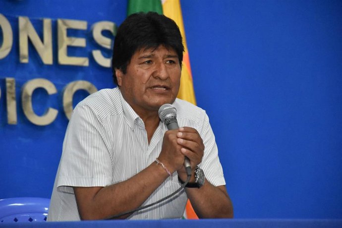 El presidente de Bolivia, Evo Morales