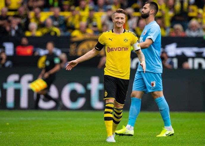 Marco Reus, con el Borussia Dortmund.