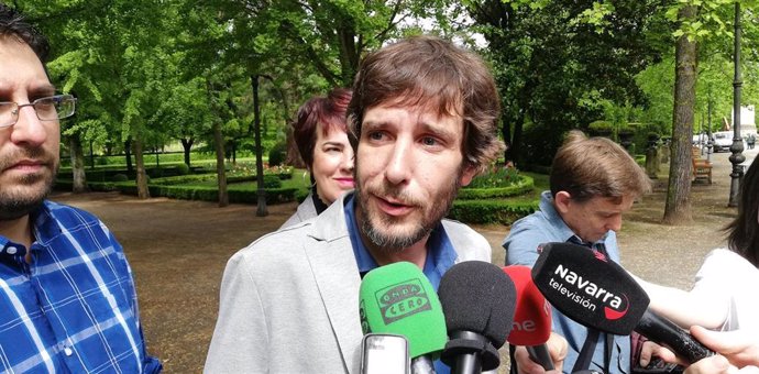 Mikel Buil, candidato de Podemos a la Presidencia del Gobierno de Navarra