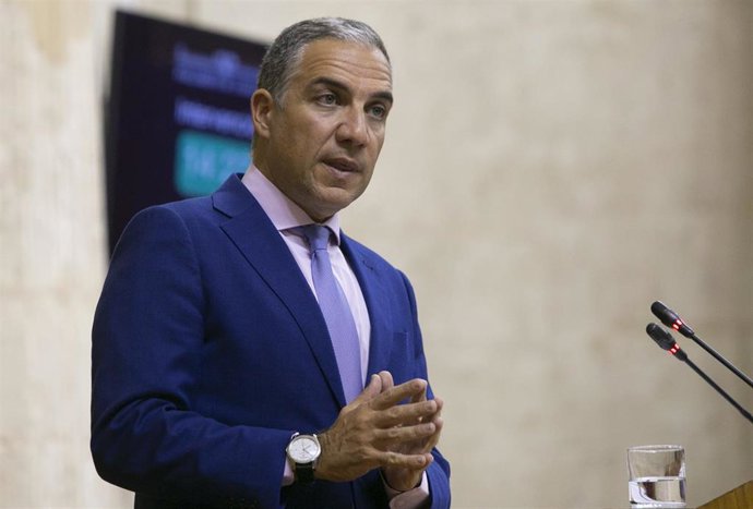 El consejero de Presidencia, Elías Bendodo, en una imagen de archivo