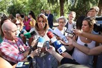 Susana Díaz reclama al resto de partidos "que repartan la responsabilidad y dejen a Sánchez formar gobierno"