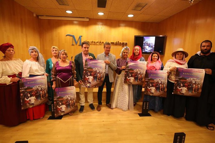 Presentación de la recreación histórica de Casarabonela que se celebra del 20 al 22 de septiembre