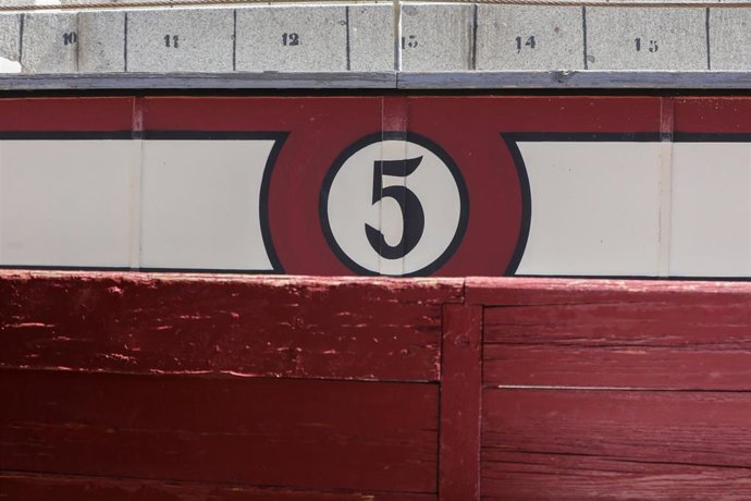 Burladero de la Plaza de Toros de las Ventas de Madrid.